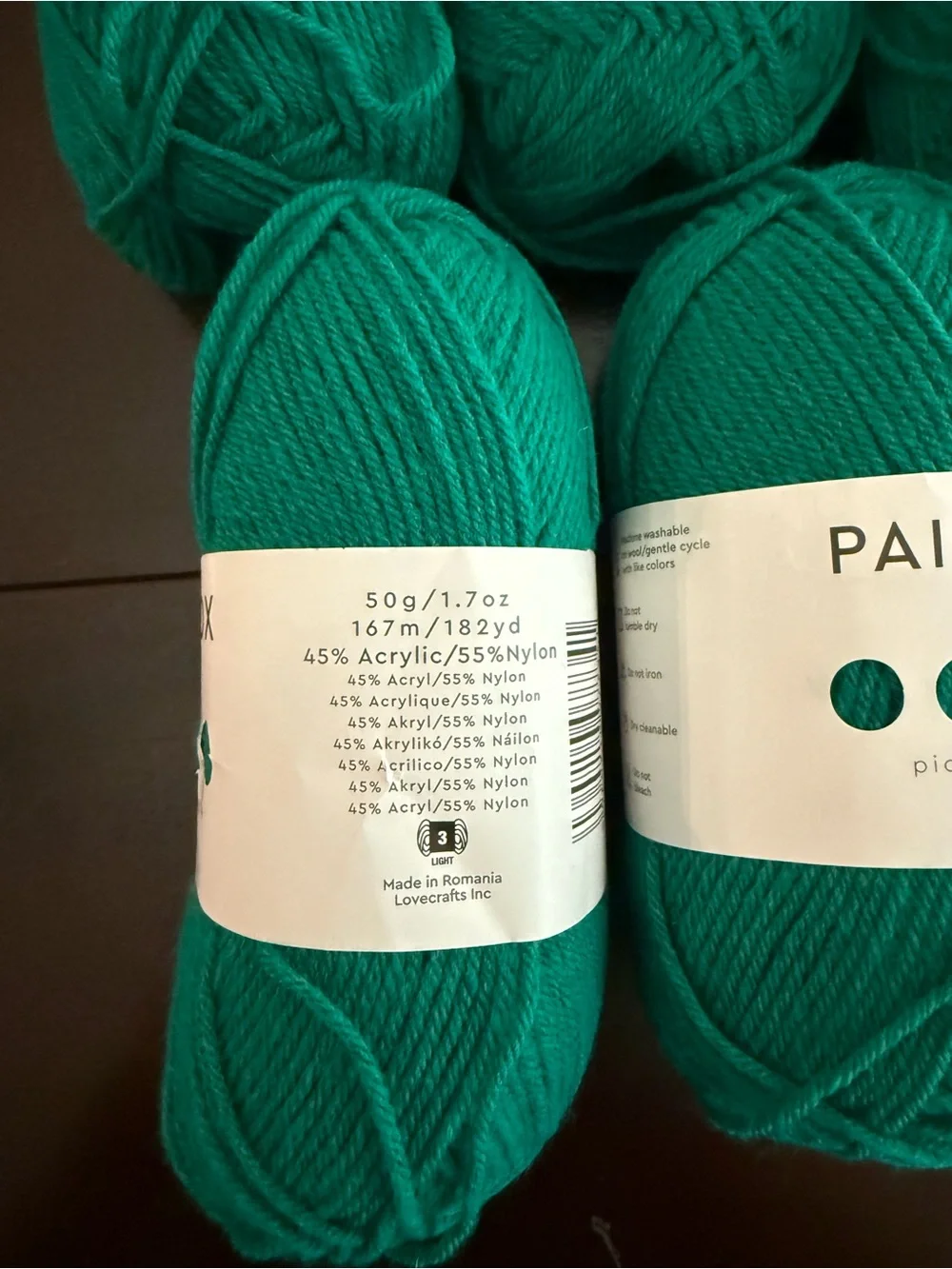 Paintbox Baby DK Acrylic/Nylon Blend Yarn - Evergreen 5 Skeins